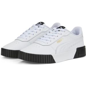 BASKET Baskets femme Puma Carina 2.0 - blanc/blanc/or/noir - 42