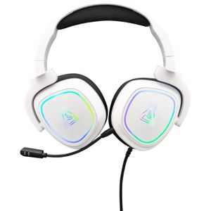 CASQUE AVEC MICROPHONE Casque Gaming RGB THE G-LAB - Compatible PC, PS4, 