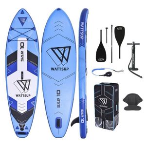 STAND UP PADDLE SUP gonflable Wattsup Sar 10' & Pagaie 2in1 & Sièg