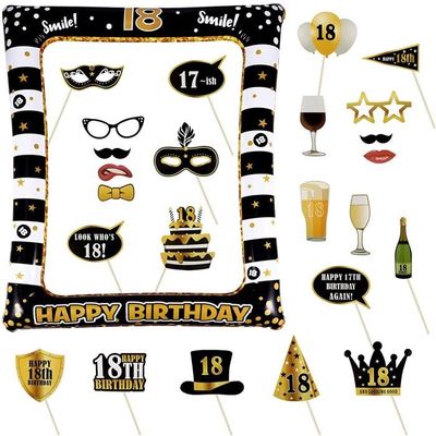 Accessoires De Photomaton D'anniversaire Pour 50e Anniversaire