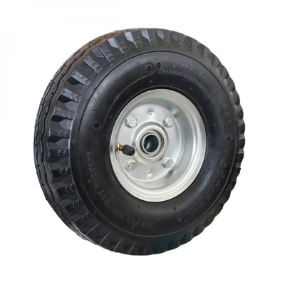 Pneu Simple Gonflable Caoutchouc 6 Pouces - Roulette Chariot 150kg - Roue Service Intensif