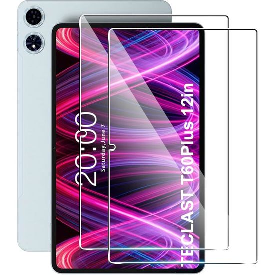 Lot De 2 Films Protection Écran Verre Trempé Compatible Logicom Luma - Ultra Clair Anti-Rayures