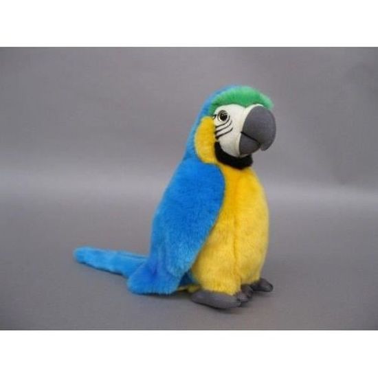 Nicotoy Peluche Perroquet Ara Bleu 24cm Cdiscount Puericulture Eveil Bebe
