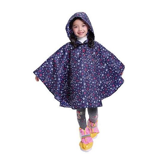 Lot De 7 Imperméables Enfants Poncho De Pluie - Poncho Jetable Léger Garçons Filles - Couleurs Macaron