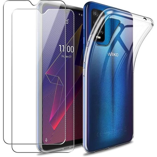 Étui Wiko Wim Lite En TPU Souple Antichoc - Effet Daim, Portefeuille Intégré & Support Pliable | Protection 360°