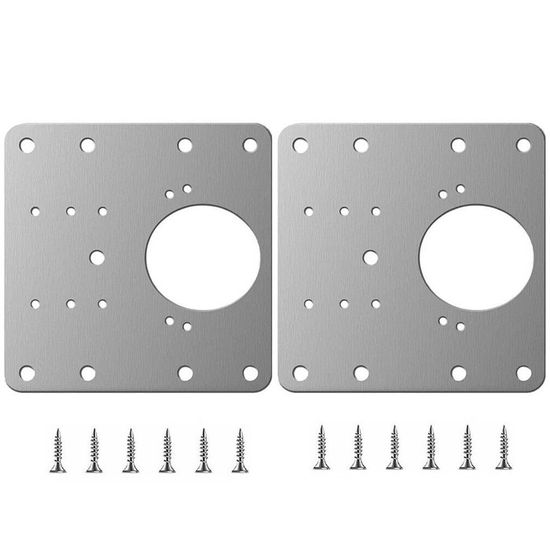 2 Supports Adhésifs Pour Cadres Photo - Chevalet Acier Inoxydable 13cm Pour Album, Tableau