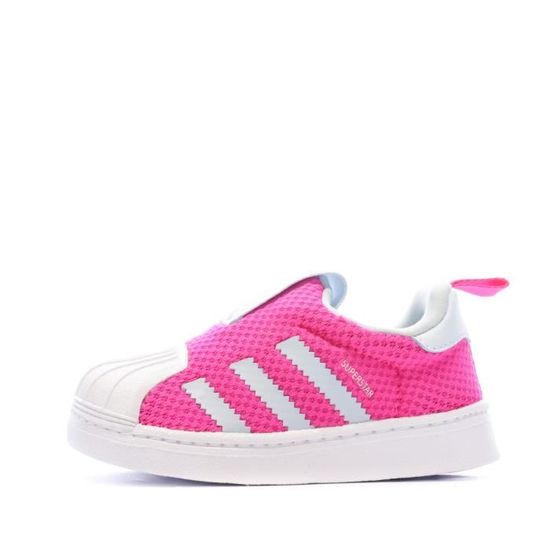 Adidas superstar hot sale rose fille