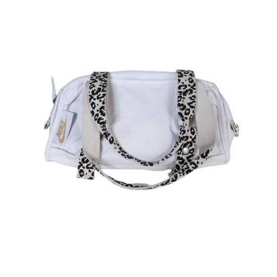 Sac A Main Vintage en Tissu Nike Blanc