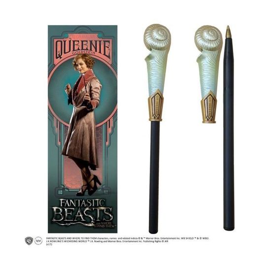 Noble Collection Les Animaux Fantastiques Set Stylo A Bille Et Marque Page Queenie Goldstein Achat Vente Stylo Parure Les Animaux Fantastiques Set Cdiscount