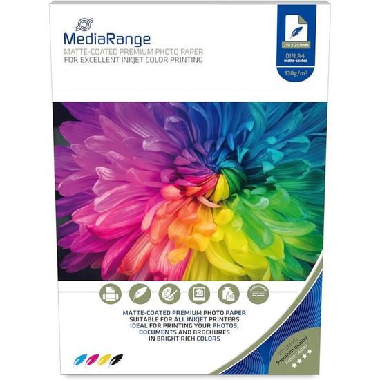 Papier Photo Essentiel B A4 230g - 40 Feuilles - Neuf