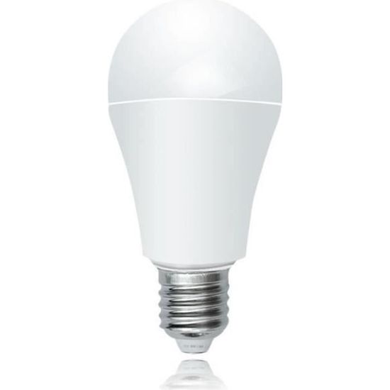 TD® Ampoule LED avec détecteur de présence E27 10 W équivalent à 100 W blanc neutre Luminosité blanche