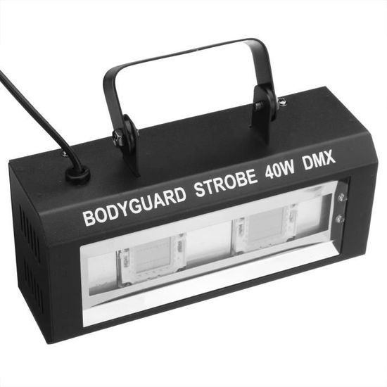 Lumière Stroboscopique 48 LED Softeen - Éclairage Scène, Fêtes, Activation Sonore, Télécommande - Multicolore