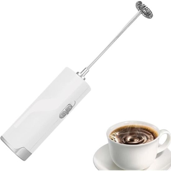 Tisaniera Mousseur à Lait Manuel En Verre 300ml - Machine à Thé Infuseur Café Et Mousse
