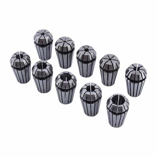 Lot De 19 Pinces ER16 – Toutes Taples Complètes (16ème, 32ème, 64ème), Neuves, Pour Fraiseuse