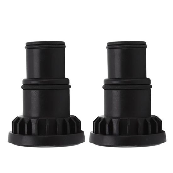 Adaptateur Tuyau Piscine Universel 3,8 Cm (1,5 Pouce) - Lot De 2 Avec Colliers De Serrage - Pour Aspirateur Et Pompe - 8