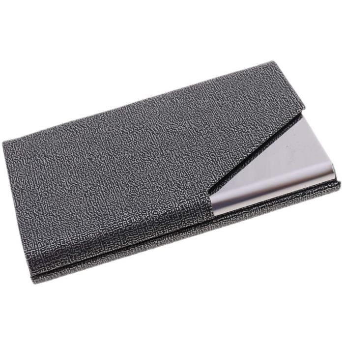 Organiseur Cartes De Visite 300 Cartes – Classeur Cuir Synthétique Professionnel, Poches Renforcées