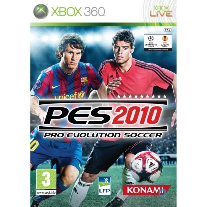 PRO EVOLUTION SOCCER 2010 / JEU POUR CONSOLE XBOX3