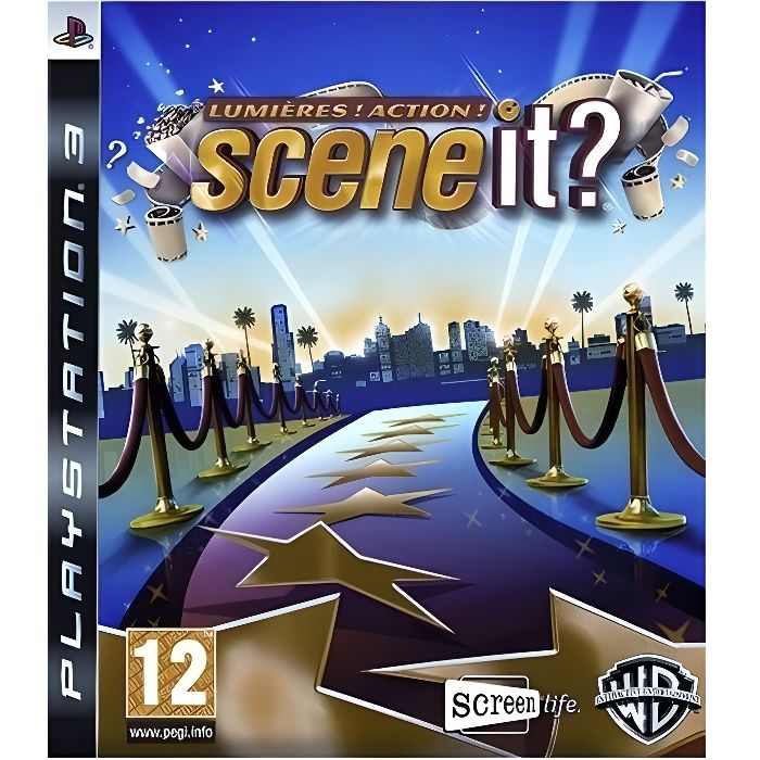 Warner Home Video Scene It ? Lumieres ! Action ! / Jeu Pour Console
