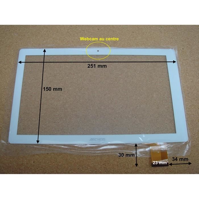 Vitre tactile ARCHOS 101 D NEON