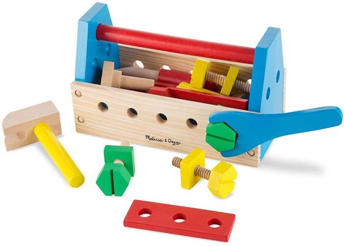 MELISSA & DOUG Trousse À Outils Portable - 24 Pièces - En bois