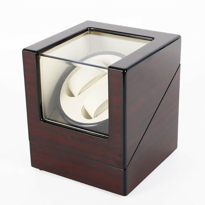Remontoir pour montres automatiques 2 montres Watch Winder Box avec