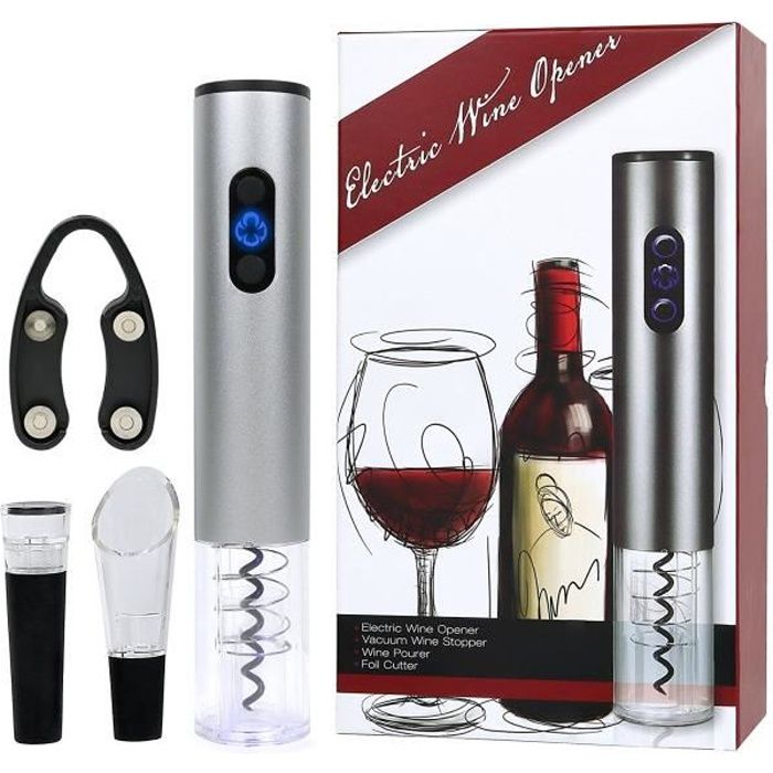 Ouvre-bouteille électrique - Ensemble complet ouvre-bouteille électronique et accessoires