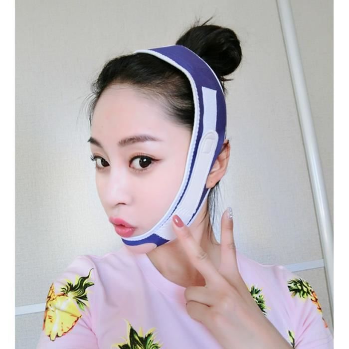 Puissant Masque Lifting Artefact V visage Bandage Lifting à la loi Make-up double mâchoire Correction Mordre