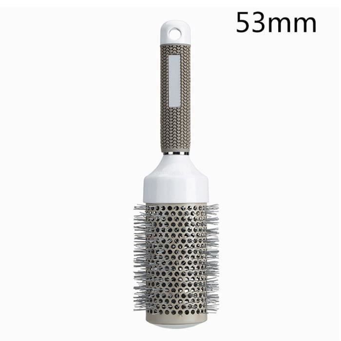 Peigne radial en céramique en fer professionnel de brosse de cheveux de baril de cheveux pour le curling B022693