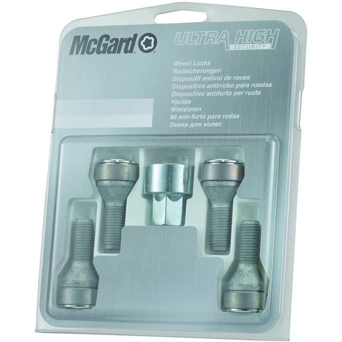 McGard 27216SL Dispositif antivol de roues et de pneus Ultra High Security à assise conique SW17 Filetage M12 x 1,25 Longueur 2 833