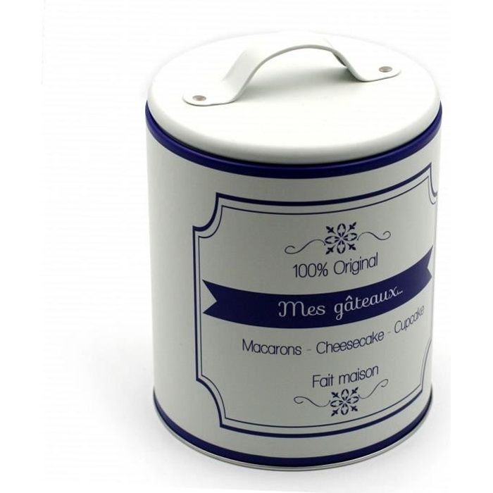 POT PORTE boîte métal ronde FOMAX
