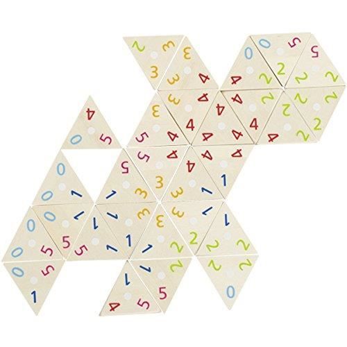 Domino en triangle - Jeu memory - Goki 56894
