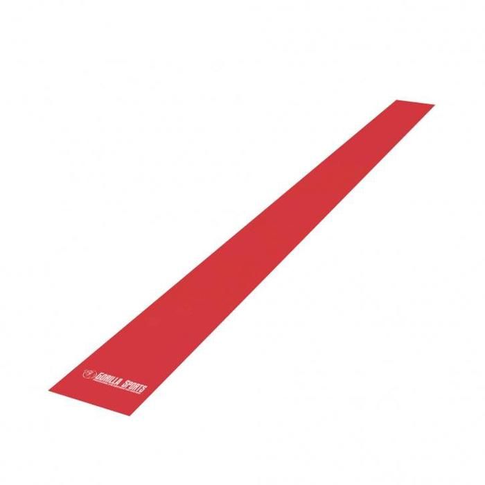 Bande élastique de fitness - Longueur : 120 cm - Rouge
