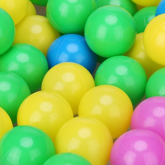 FR-100 pièces/ensemble en plastique souple coloré enfants enfants sécurisé océan balles bébé fosses jouets de natation