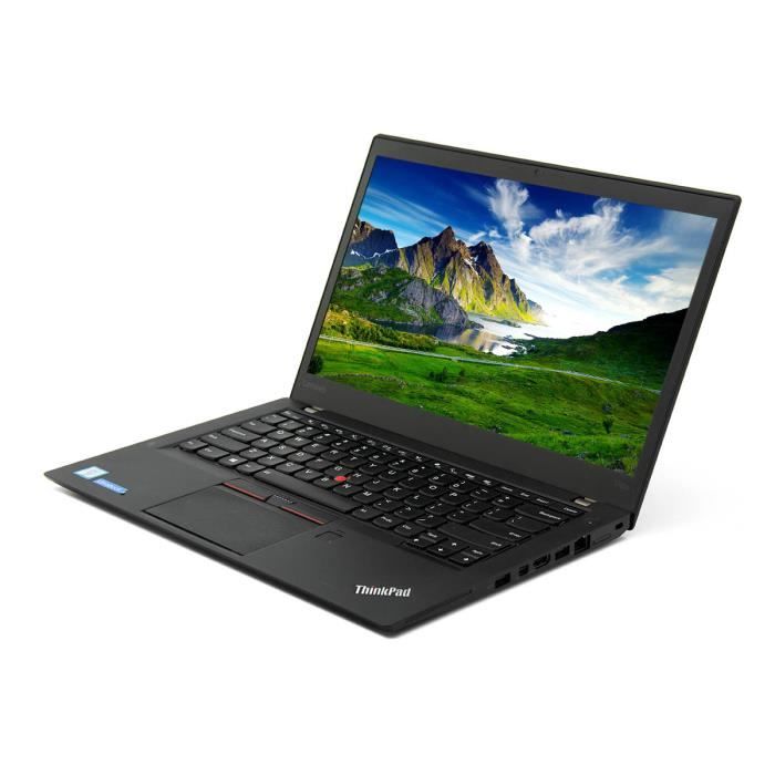 PC Lenovo Thinkpad T460 i5-6200U 4G 120Go SSD W10