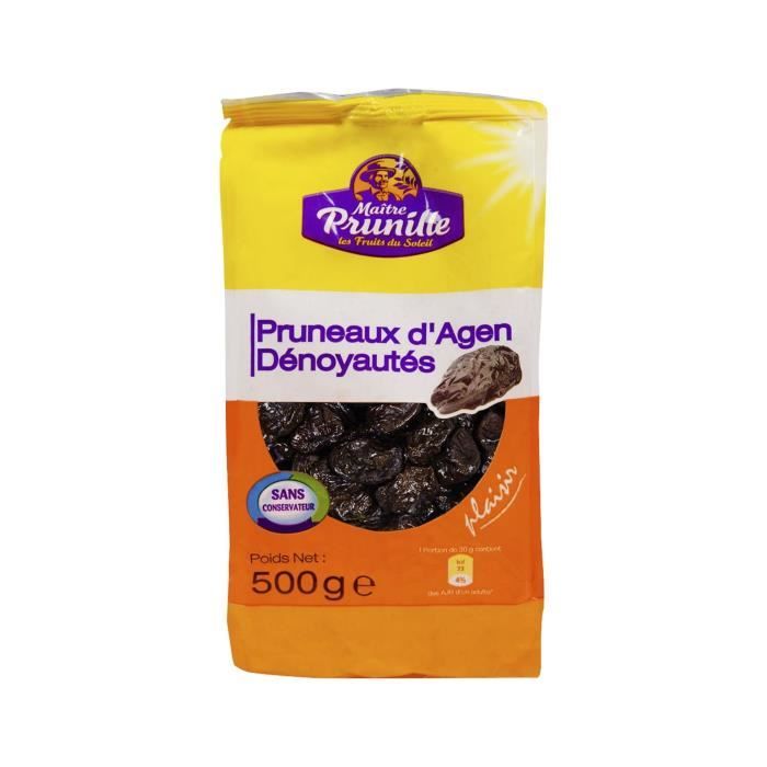 MAITRE PRUNILLE Pruneaux d'Agen Dénoyautés - 500 g