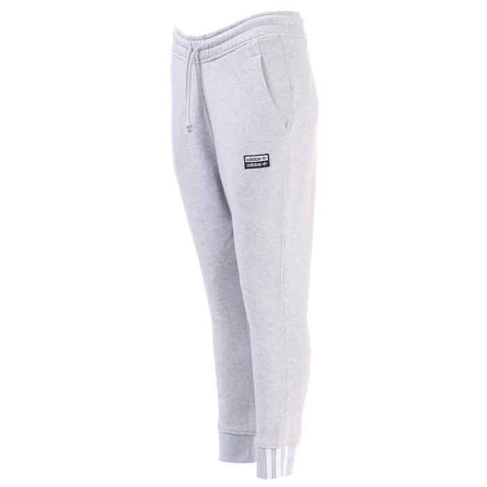 Pantalon De Jogging Adidas Originals Ryv Cuffed Pour Femme En Gris Clair