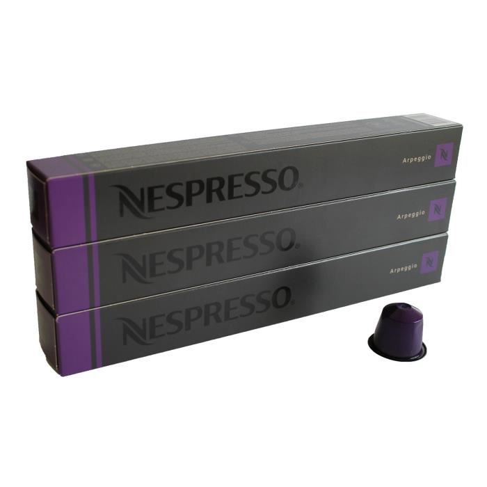 30 CAPSULES NESPRESSO ARPEGGIO ORIGINAL