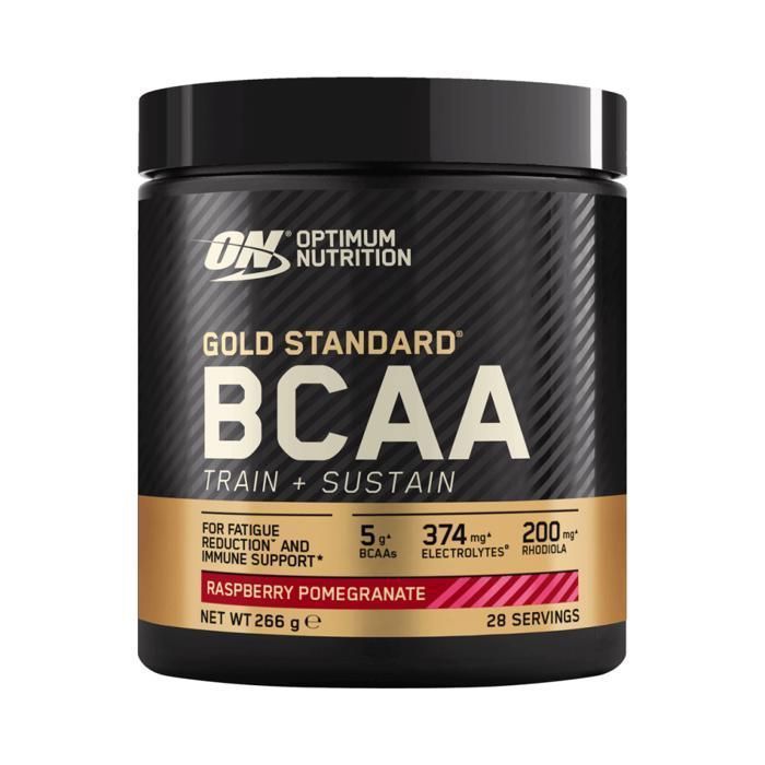 OPTIMUM NUTRITION Pot BCAA Train & Sustain Framboise / Grenade - 266 gr