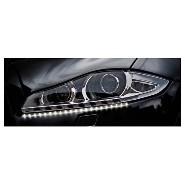 Feu diurne pour véhicules, bande de 21 LEDs flexibles