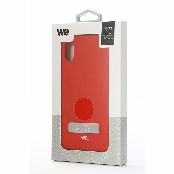 Coque Silicone rigide - iPhone XR - Rouge