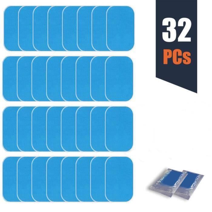 EMS Gel Pad, Feuille de Gel de Rechange de Formateur de boursouflure d'EMS, 32 Feuille de Gel de Gel