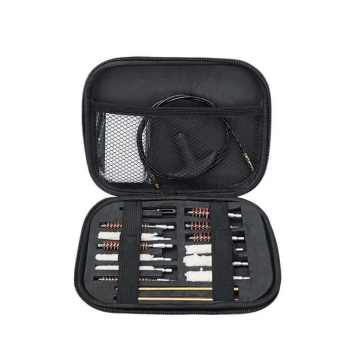 QF16866-16 pcs kit de nettoyage d'outil de brosse de canon kit de nettoyage de pistolet de fusil de chasse pour la chasse