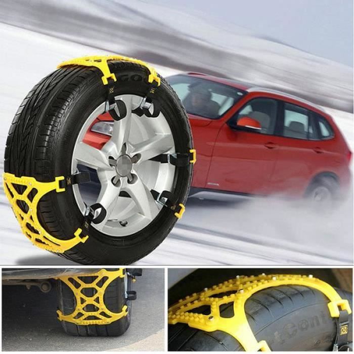 RD18248-1pc Universel Chaîne Ceinture de Neige Pneu Roue Anti-patinage Antidérapant