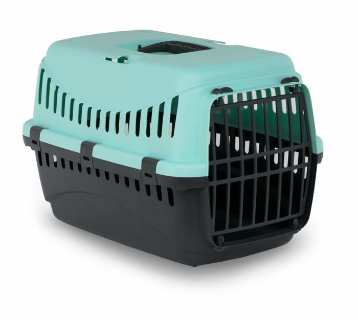 Meilleurs prix pour Mp bergamo - MP1040EBL12 - Panier Transport Gipsy 50 Porte Plastique pour Chat Bleu Turquoise 7 kg