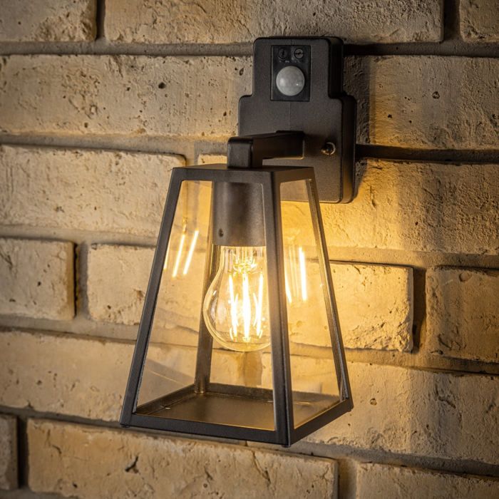 Applique Murale Extérieure LED Double Spot Noir - 20W, 1800 Lumens, IP54, Réglable Pour Garage, Jardin, Allée