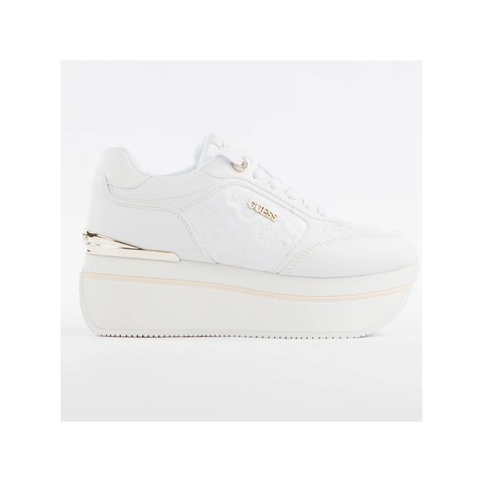 Guess Basket Guess Femme Camrio Blanc Synthétique