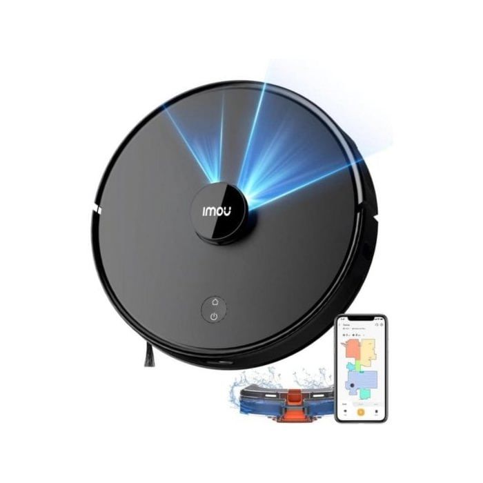 Robot Aspirador Imou RV1 con mapeo LiDAR  4500Pa  fregado y control por app