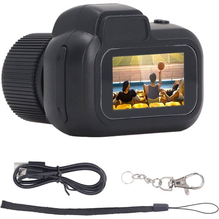 YunLone Appareil photo enfants 2 Caméra photo pour enfants Appareil numérique photo 1080P vidéo avec carte 32G, autoportraits, zoom 4X, filtre, Jouets Cadeaux pour garçons filles 3 4 5 6 7 8