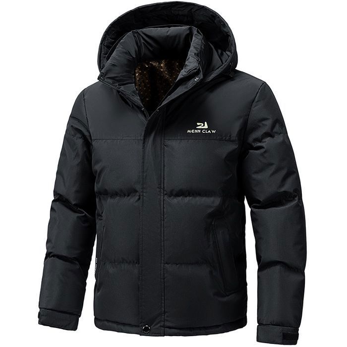 Doudoune Homme Légère à Capuche – Matelassée, Coupe-Vent, Poches Zippées (Automne/Hiver)