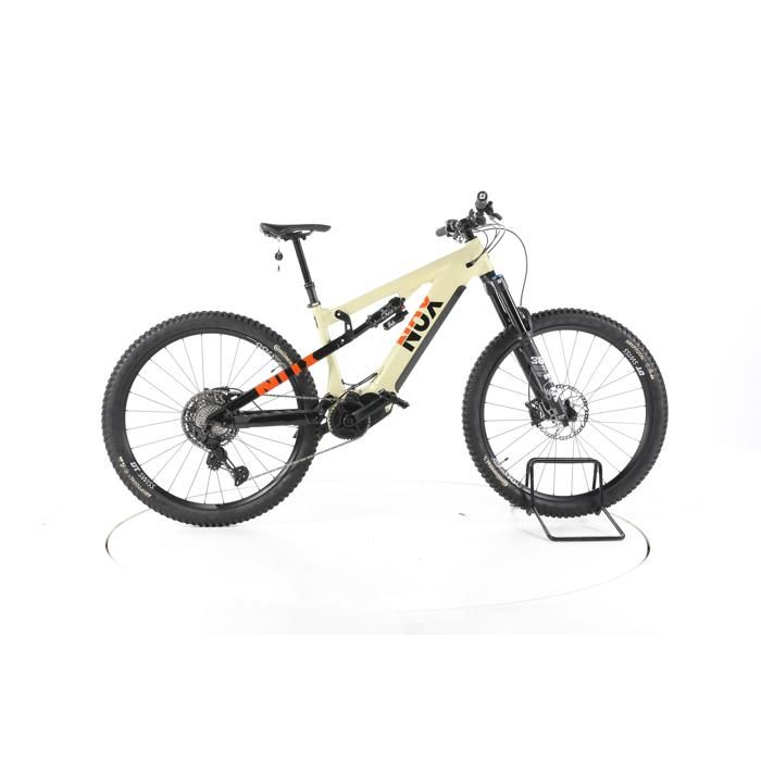 Vélo électrique - Nox Cycles Hybrid All Mountain 5.9 - beige - VTT électrique tout suspendu - Brose 725 Wh Reconditionné Reconditionné - Nox Cycles reconditionné disponible sur Cdiscount Seconde Vie